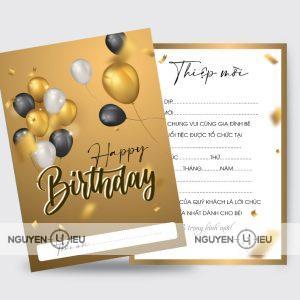 Thiệp sinh nhật Nguyễn Hiếu thiết kế